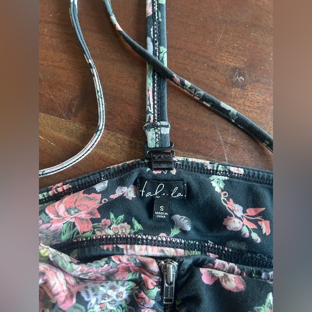 TALULA ~ bandeau with halter straps • size small - Picture 6 of 6